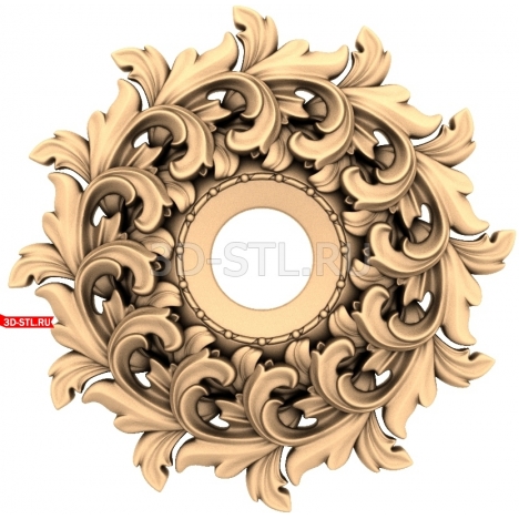 Decor | STL - 3D model for CNC
