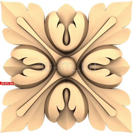 Decor | STL - 3D model for CNC
