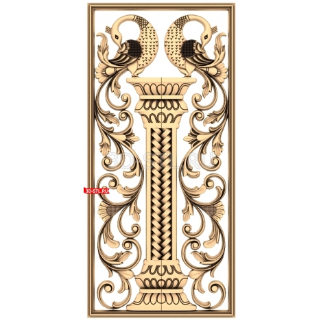 Decor | STL - 3D model for CNC