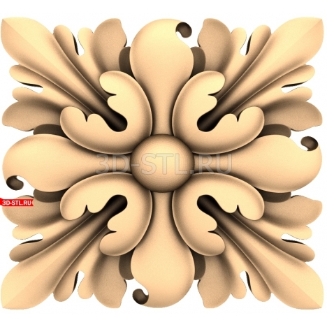 Decor | STL - 3D model for CNC