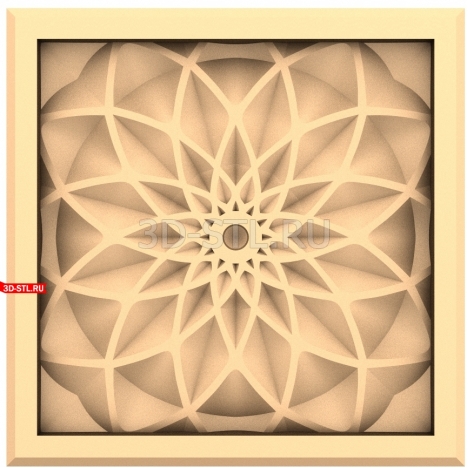 Decor | STL - 3D model for CNC