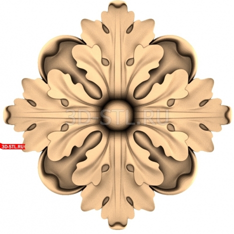Decor | STL - 3D model for CNC