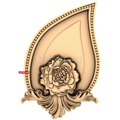 Decor | STL - 3D model for CNC