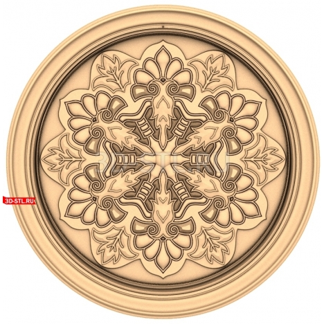 Decor | STL - 3D model for CNC