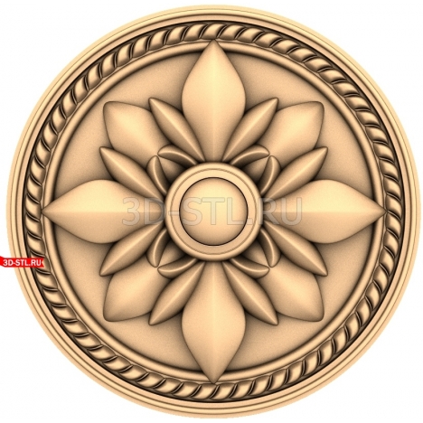 Decor | STL - 3D model for CNC