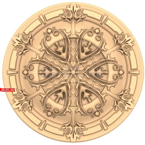 Decor | STL - 3D model for CNC
