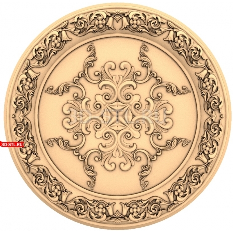 Decor | STL - 3D model for CNC