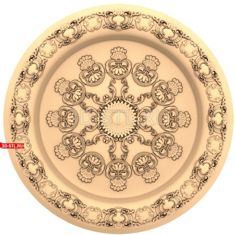 Decor | STL - 3D model for CNC