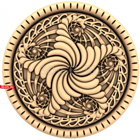 Decor | STL - 3D model for CNC