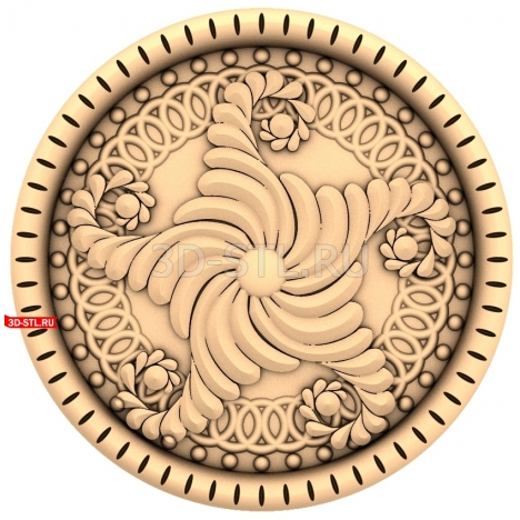 Decor | STL - 3D model for CNC