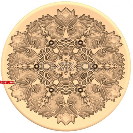 Decor | STL - 3D model for CNC