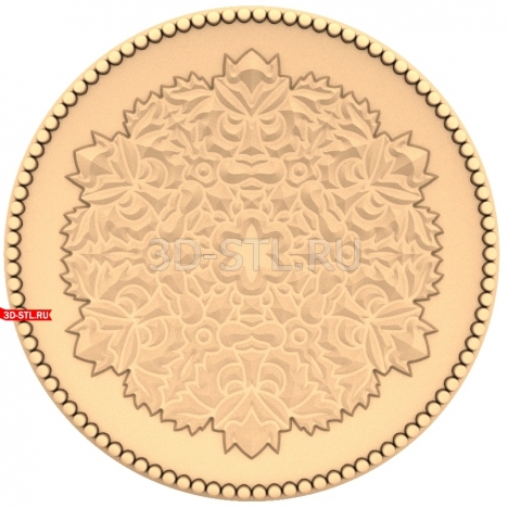 Decor | STL - 3D model for CNC
