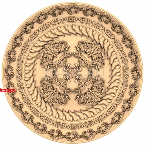 Decor | STL - 3D model for CNC