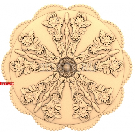 Decor | STL - 3D model for CNC