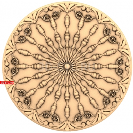 Decor | STL - 3D model for CNC