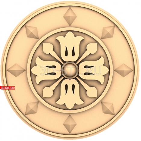 Decor | STL - 3D model for CNC