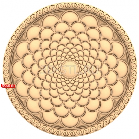 Decor | STL - 3D model for CNC