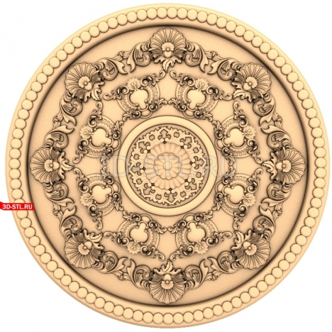Decor | STL - 3D model for CNC