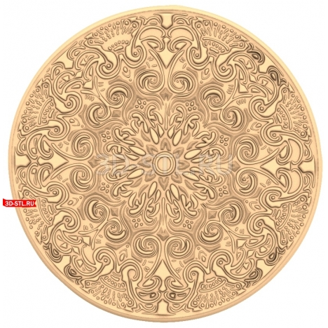 Decor | STL - 3D model for CNC