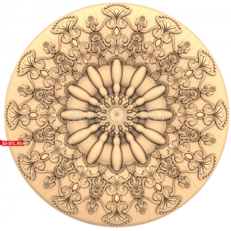 Decor | STL - 3D model for CNC