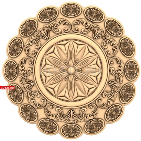 Decor | STL - 3D model for CNC