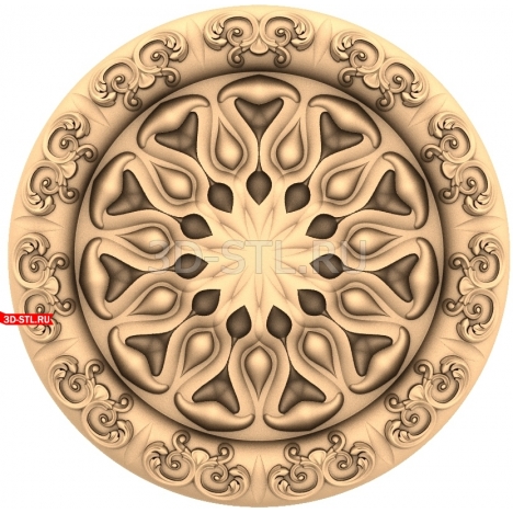 Decor | STL - 3D model for CNC