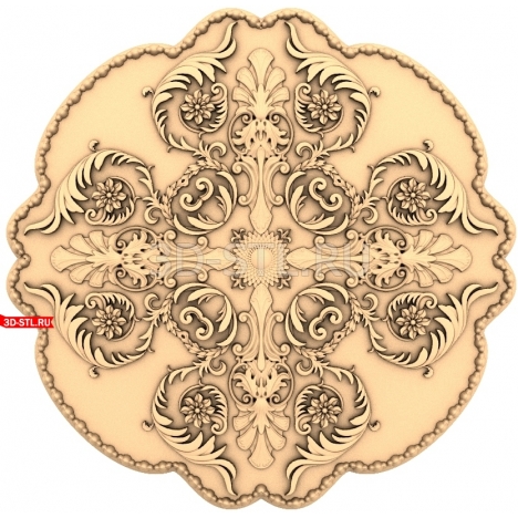 Decor | STL - 3D model for CNC