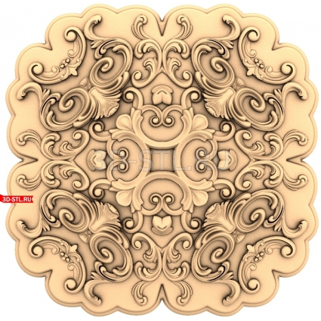 Decor | STL - 3D model for CNC