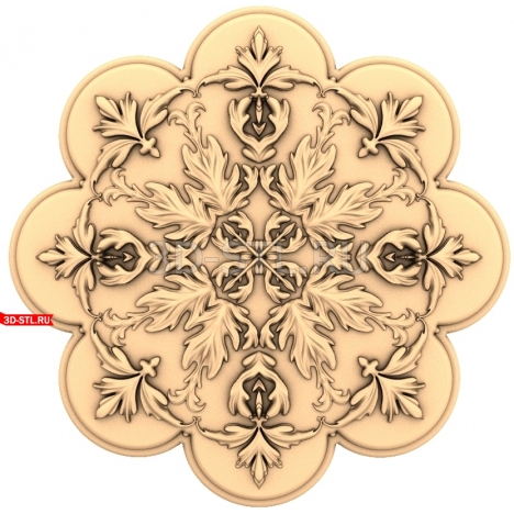 Decor | STL - 3D model for CNC