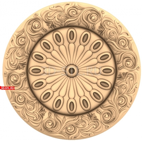 Decor | STL - 3D model for CNC