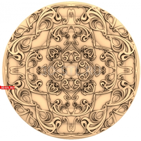 Decor | STL - 3D model for CNC