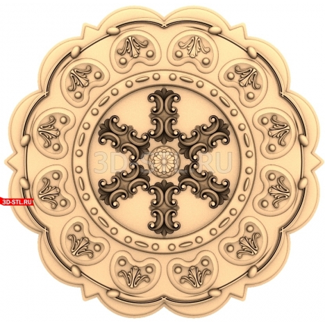 Decor | STL - 3D model for CNC