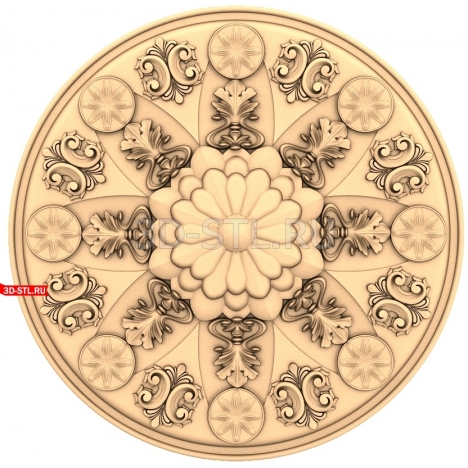 Decor | STL - 3D model for CNC