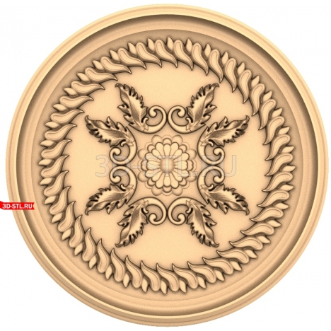 Decor | STL - 3D model for CNC