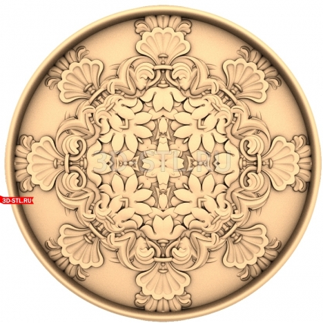 Decor | STL - 3D model for CNC