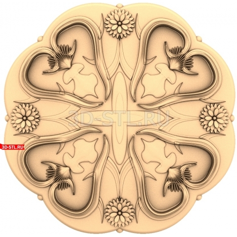 Decor | STL - 3D model for CNC