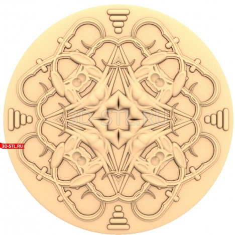 Decor | STL - 3D model for CNC