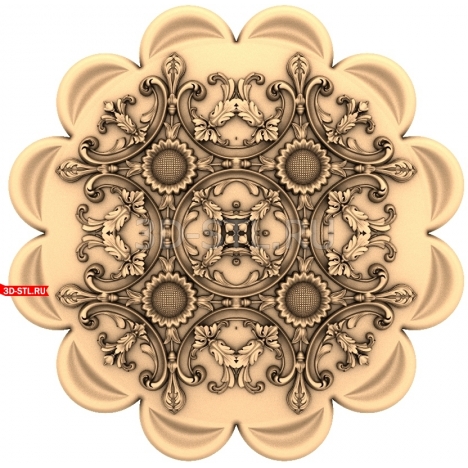 Decor | STL - 3D model for CNC