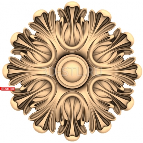 Decor | STL - 3D model for CNC