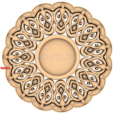 Decor | STL - 3D model for CNC