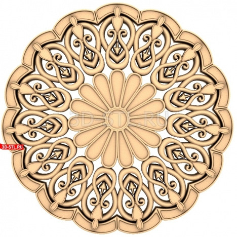 Decor | STL - 3D model for CNC