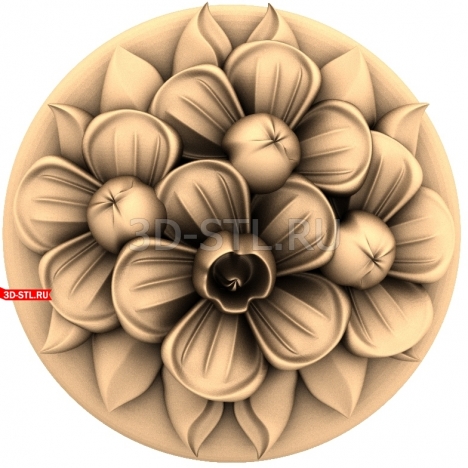 Decor | STL - 3D model for CNC