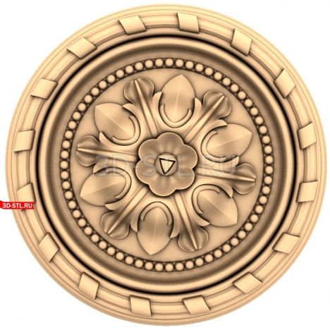 Decor | STL - 3D model for CNC
