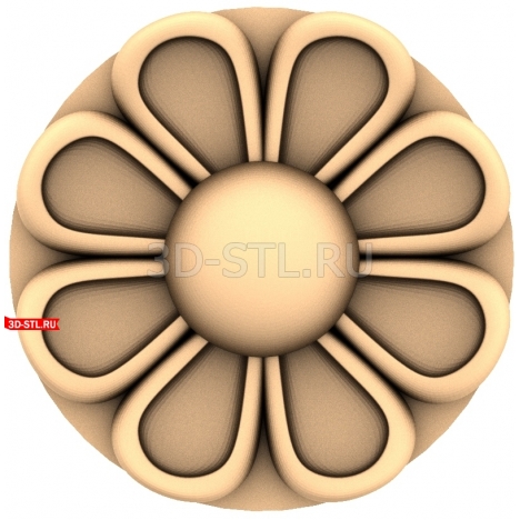 Decor | STL - 3D model for CNC