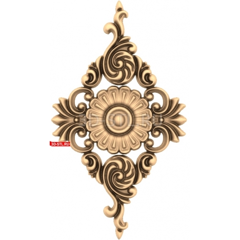 Decor | STL - 3D model for CNC