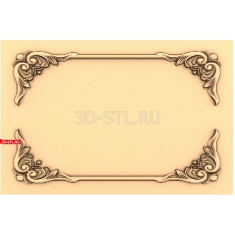 Decor | STL - 3D model for CNC