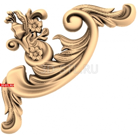 Decor | STL - 3D model for CNC
