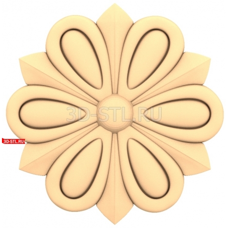Decor | STL - 3D model for CNC
