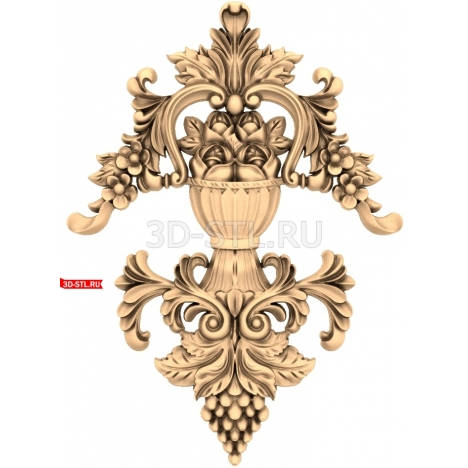 Decor | STL - 3D model for CNC