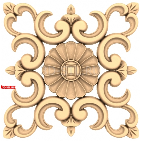 Decor | STL - 3D model for CNC